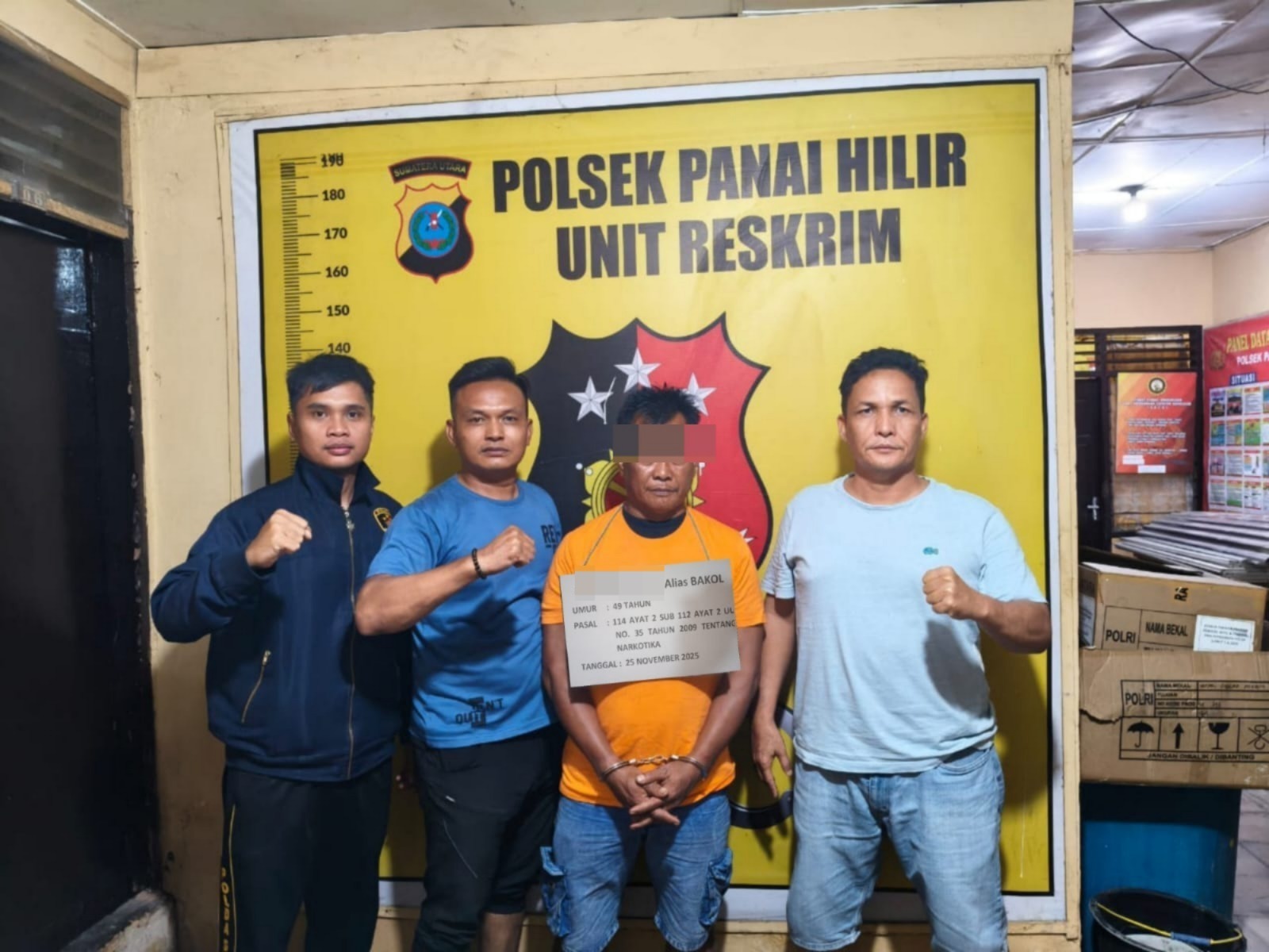 Bakol Tak Berkutik, Polsek Panai Hilir Gagalkan Peredaran Sabu Antarwilayah